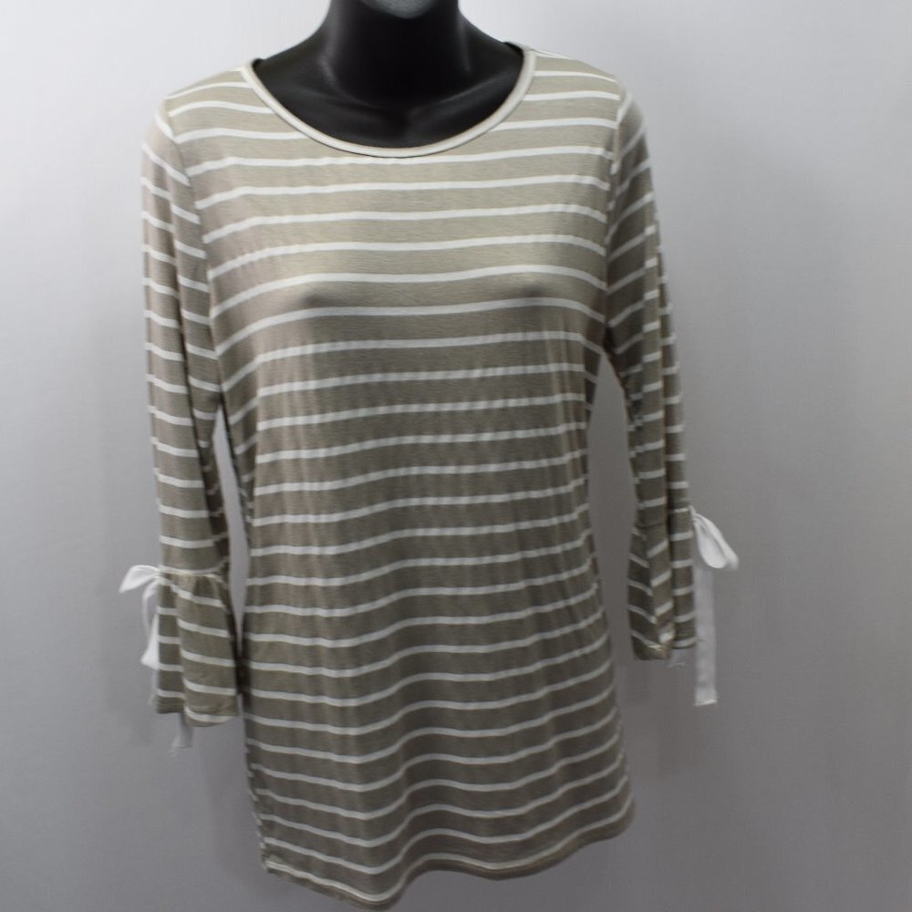 PROMESA KNIT TOP 3/4 BELL SLEEVES TOP MD